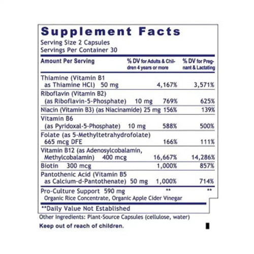 Complete B Premier 60c label by Premier Research Labs