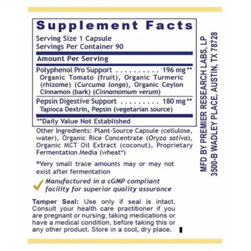HCL Activator 90c label by Premier Research Labs