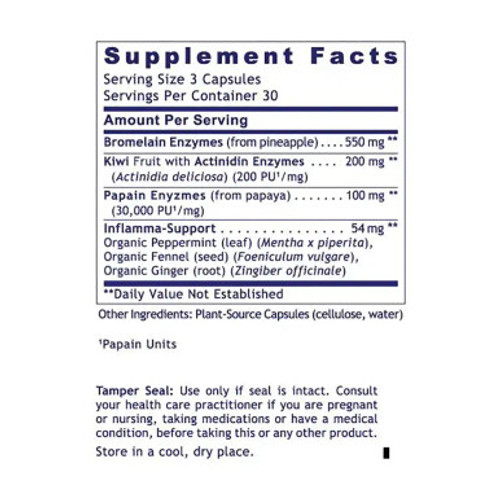 Inflammacidin 90c label by Premier Research Labs