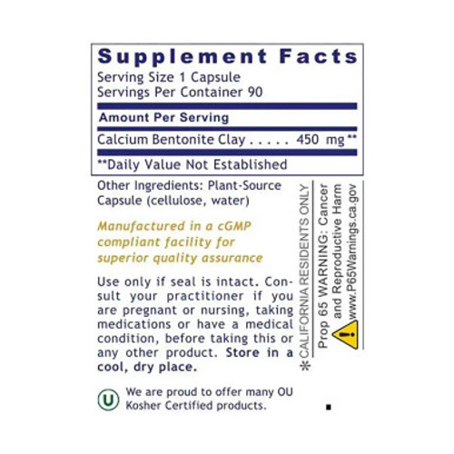 Medi-Clay-FX 90c  label by Premier Research Labs