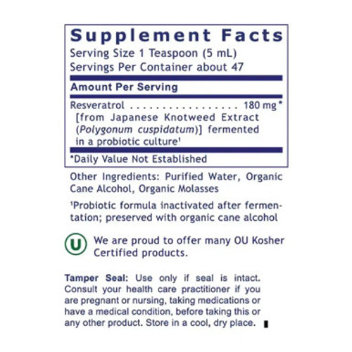 Resveratrol Fermented 8fl oz by Premier Research Labs