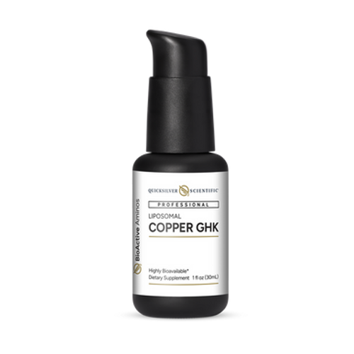 Liposomal Copper GHK Oral Peptide by Quicksilver Scientific