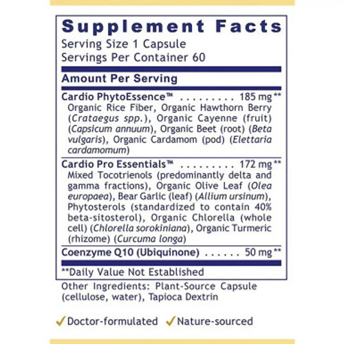 CardioVen 60c label by Premier Research Labs