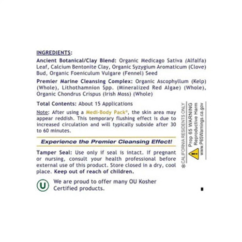 Medi-Body Pack 12oz label by Premier Research Labs