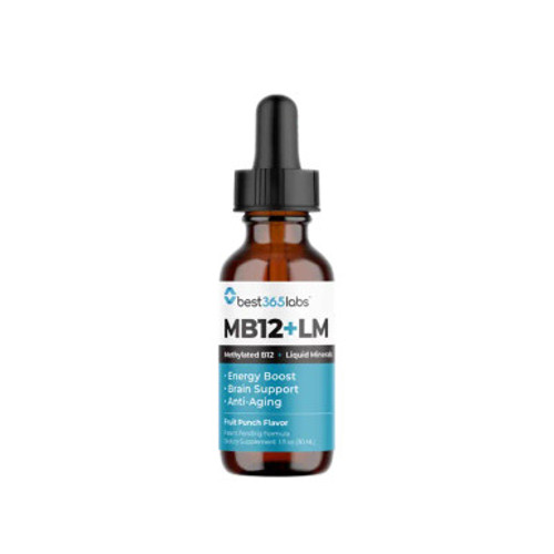 MB12+LM - Methylated Vitamin B12 with Liquid Mineral Oxide
