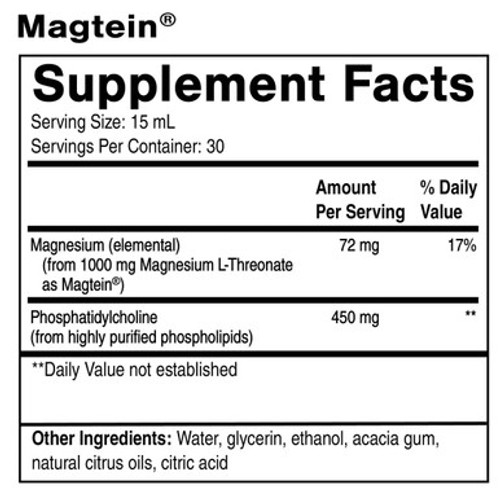 Liposomal Magtein Label by Quicksilver Scientific