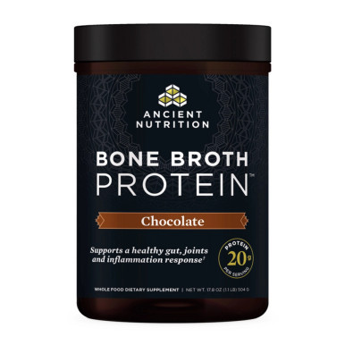 Bone Broth Protein Chocolate 504g by Ancient Nutrition