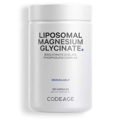 Liposomal Magnesium Glycinate 120c by Codeage