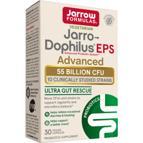 Jarro-Dophilus EPS Advanced 55 Billion CFU 30c by Jarrow Formulas