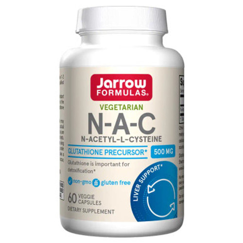 N-A-C (N-Acetyl-L-Cysteine) 500 mg 60c by Jarrow Formulas