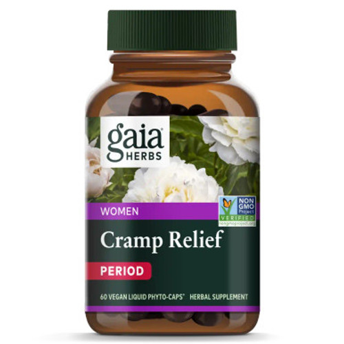 Period Cramp Relief 60c by Gaia Herbs