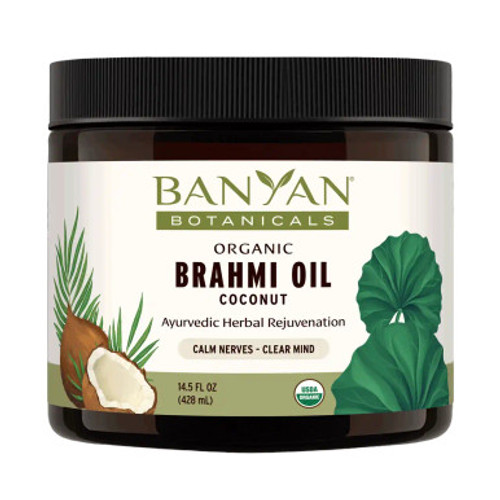 Brahmi Oil Coconut 14,5oz by Banyan Botanicals