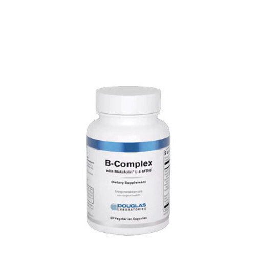 B-Complex with Metafolin L-5-MTHF 60c by Douglas Laboratories