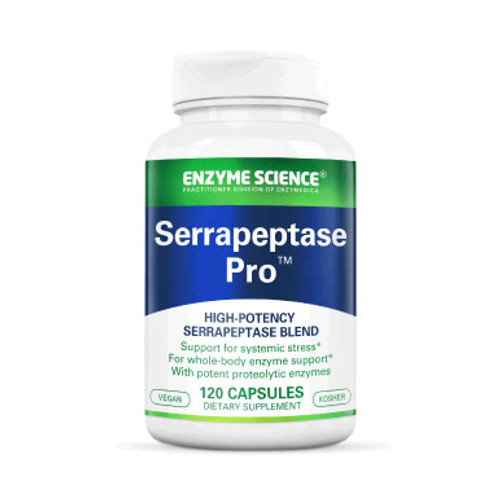 Serrapeptase Pro 120c by Enzyme Science