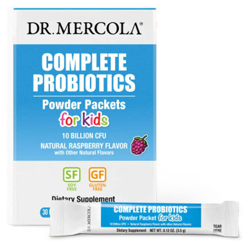 Complete Probiotics Powder Packets for Kids 30pack by Dr. Mercola Complete Probiotics Powder Packets for Kids 30pack by Dr. Mercola