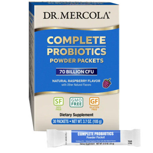Complete Probiotics Powder Packets 70 Billion CFU 30pack by Dr. Mercola