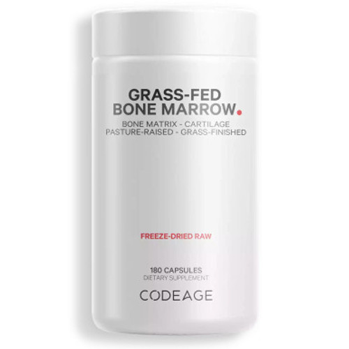 Grass Fed Bone Marrow 180c by Codeage