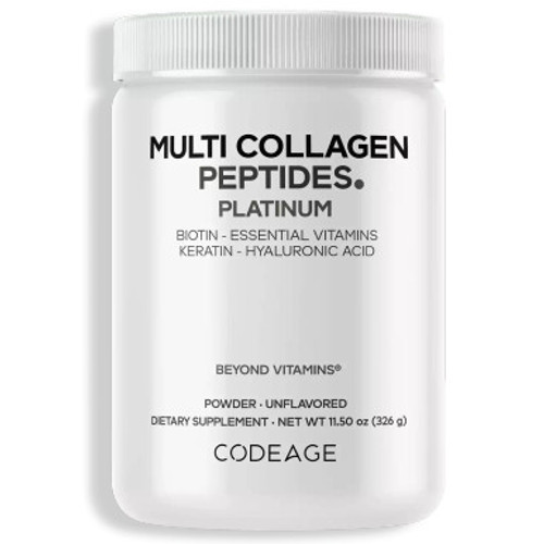 Multi Collagen Peptides Powder Platinum  326g by Codeage