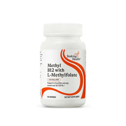 Methyl B12 with L-Methylfolate 60loz by Seeking Health