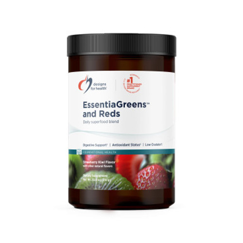 EssentiaGreens and Reds Strawberry Kiwi 310g by Designs for Health