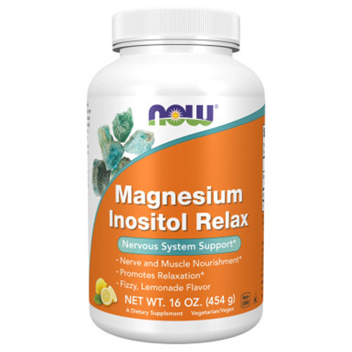 Magnesium Inositol Relax 16oz by NOW Foods