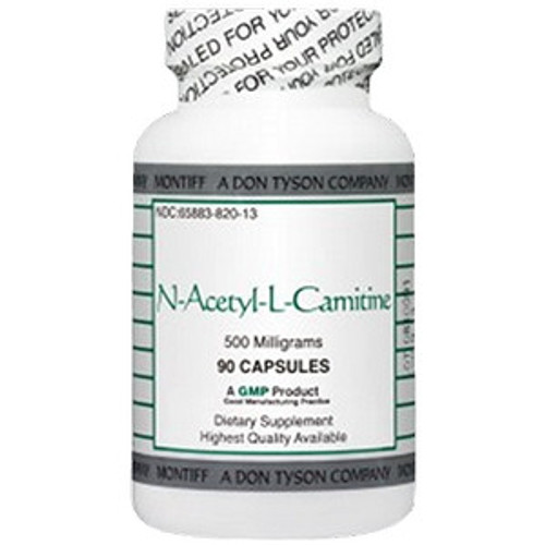 N-Acetyl-L-Carnitine - 90 caps / 500 mg by Montiff