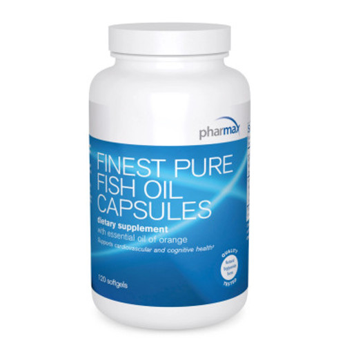 Finest Pure Fish Oil Capsules (California Only) 120sg by Pharmax