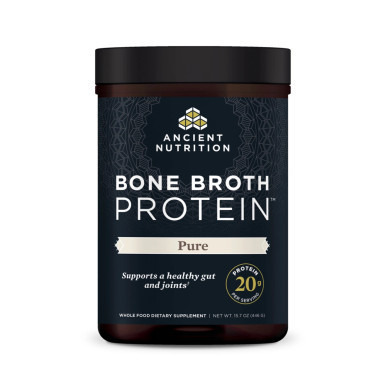 Bone Broth Protein - Pure 446g by Ancient Nutrition