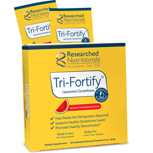 Tri-Fortify Watermelon 20 Packets by Researched Nutritionals