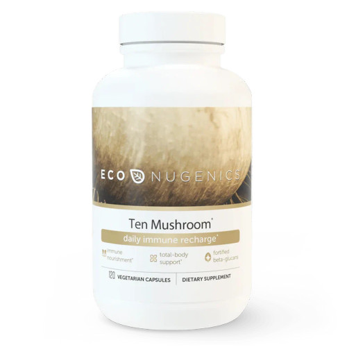 Ten Mushroom Formula 120c by EcoNugenics