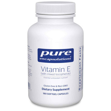Vitamin E (mixed tocopherols) 180sg Pure Encapsulations