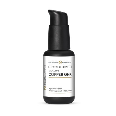 Liposomal Copper GHK Oral Peptide by Quicksilver Scientific