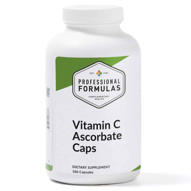 Vitamin C Ascorbate Caps 180c by Professional Formulas