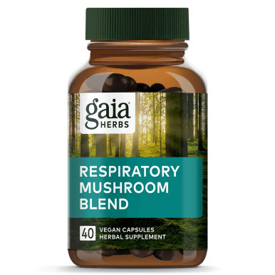 Respiratory Mushroom Blend 40c by Gaia Herbs