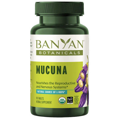 Mucuna Tablets 90 tabs by Banyan Botanicals