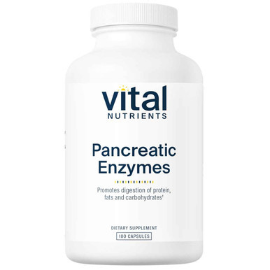 Pancreatic Enzymes 1000mg 90c by Vital Nutrients