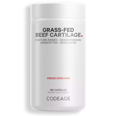 Grass Fed Beef Cartilage 180c by Codeage