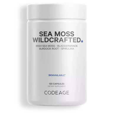 Sea Moss Wildcrafted 120c by Codeage