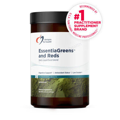 EssentiaGreens and Reds Unflavored 270g by Designs for Health