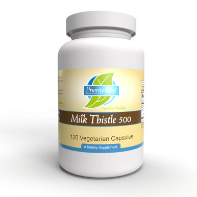 Milk Thistle 500mg 120c by Priority One
