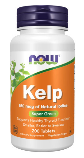 Kelp 150 mcg 200t by NOW Foods