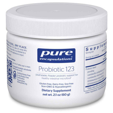 Probiotic 123 by Pure Encapsulations – Children's Gut Microflora Support