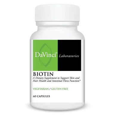 Biotin 1000mcg (w/Vit.C) 60c by DaVinci Labs