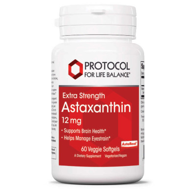 Astaxanthin 12mg 60sg by Protocol for Life