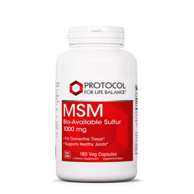MSM Bio-Available Sulfur 180c by Protocol for Life