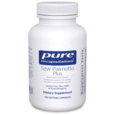 Saw Palmetto Plus by Pure Encapsulations – Prostate and Urinary Support