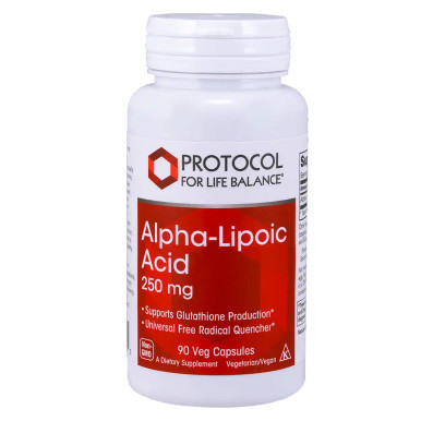 Alpha Lipoic Acid 250mg 90c by Protocol for Life Balance