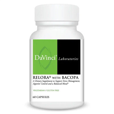 Relora with Bacopa 60c by DaVinci Labs