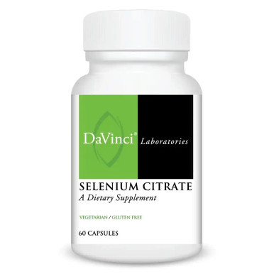 Selenium Citrate 200 mcg 60c by DaVinci Labs