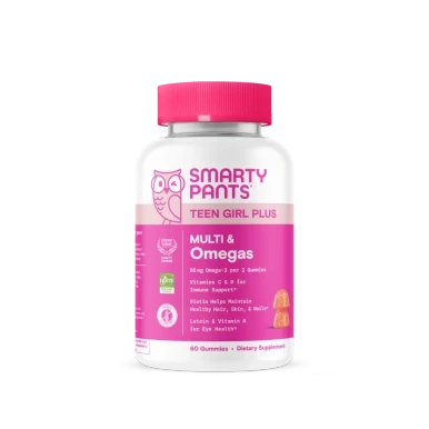 Teen Girl Plus Multi & Omegas 60ct by SmartyPants Vitamins